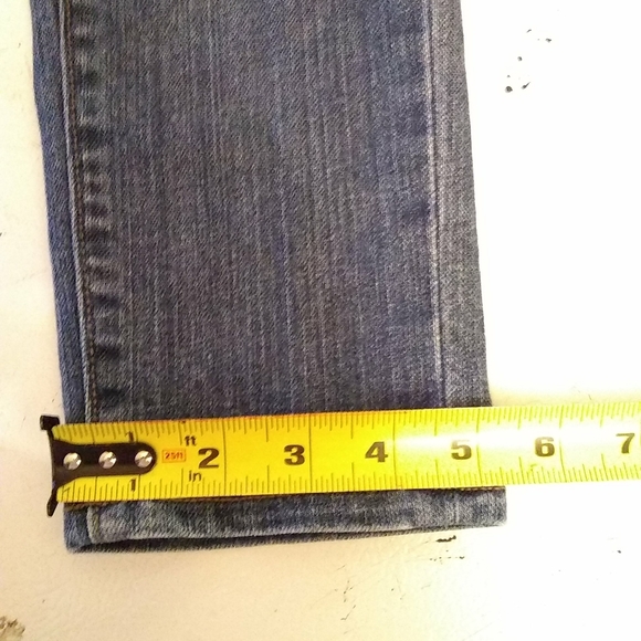 💕Loft Outlet Womens  Modern Skinny Pants Blue Jeans Jr Size 2/30", 30"ins… - Picture 8 of 9